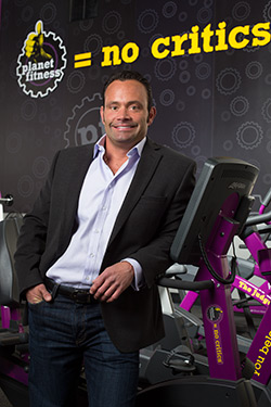 Chris Rondeau, CEO of Planet Fitness